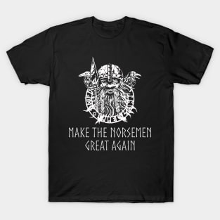 Norse Myth Viking God Odin Make The Norsemen Great Again T-Shirt